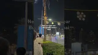 New Year rush near Burjkhalifa Dubai 2025#newyear2025#burjkhalifa#shorts