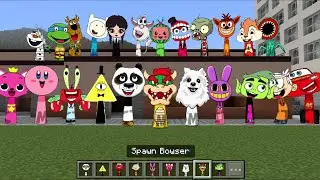 Sprunki OC Super Mario Bowser Added to Minecraft PE