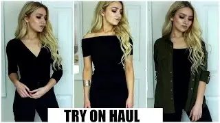 TRY ON CLOTHING HAUL / TOPSHOP, RIVER ISLAND, ASOS & MORE / 2016