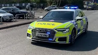*BULLHORN* Marked Audi A6 Traffic Car Responding Greater Manchester Police