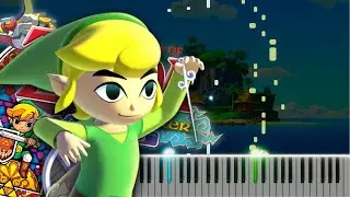 Title Theme - The Legend of Zelda: The Wind Waker (Piano Tutorial) [Free Midi]