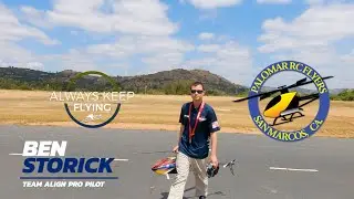 Ben Storick ALIGN T-REX 700X Friday San Deigo Funfly 2018