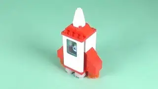 LEGO Rocket with Alien Building Instructions - LEGO Classic 11004  