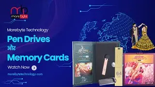 Data Storage Solution for Wedding Videos and Photos - MoreByte Technology Pen Drives और Memory Cards