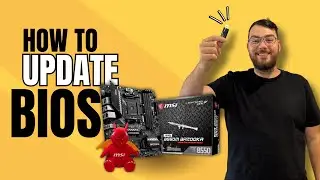 Обновление BIOS материнской платы MSI B550M BAZOOKA (пошаговое руководство)