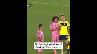 Launched him for the disrespect 😂 (via MLS on Apple TV)