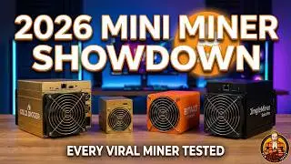 Я протестировал все вирусные мини-майнеры биткоинов (Gold Digger, JingleMiner, Bitaxe).