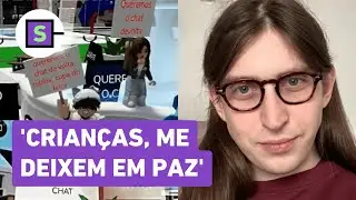 Felca exp&otilde;e ataques ap&oacute;s protestos no Roblox: 'Crian&ccedil;as, me deixem em paz'