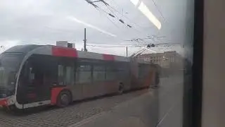 Trolejbus SOR Praha Palmovka 