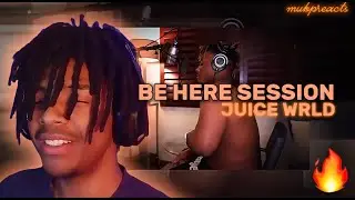 THIS SONG IS TOO GOOD! Juice WRLD: Be Here (in the mix) Session REACTION!!!