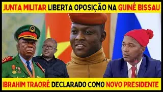 IBRAHIM TRAORÉ ELEITO COMO NOVO PRESIDENTE | JUNTA MILITAR DA GUINÉ BISSAU LIBERTA OPOSITORES