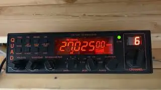 CB Radio Skip CH6 AM 321 Cat Box NWC