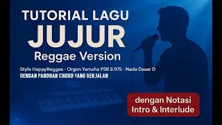JUJUR - Reggae Version, Style HappyReggae, Orgen Yamaha PSR S 975, Nada Dasar D @pungkai