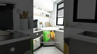 Renovate, don't compromise! Kitchen tips to save space & boost style #yshorts #kitchen #interior