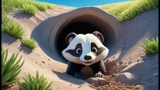 Oops! The Baby Badger Dug Too Far | Original Nursery Rhyme | Kids Songs | Baby Music