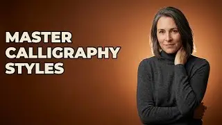 How Are Letterforms Stylized In Calligraphy?