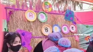 Pitha Festival bangla bazar collage Bhola #পিঠা_উৎস #viral #winter #bhola 