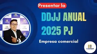 Presentar la DDJJ Anual 2025 de una Empresa
