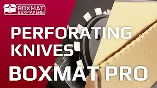 Boxmaker BOXMAT PRO (2017) |  Boxmaker with perforating knives to make special corrugated boxes