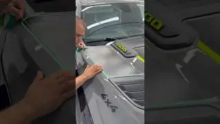 RAM 1500 Custom Hood Vinyl Stripes Tutorial