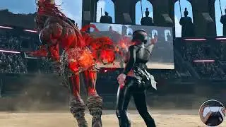 Anna Williams vs Fahkumram at Coliseum of Fate | Tekken 8