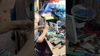 DIY 3 in 1 portable fan, cellphone charger, emergency light 