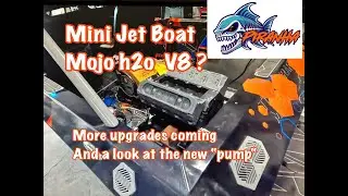 Mini jet boat gets a V8 ?