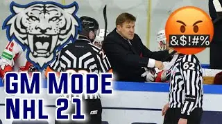 FRONT OFFICE FRUSTRATION - NHL21 - GM MODE - WISCONSIN ICE TIGERS EP6