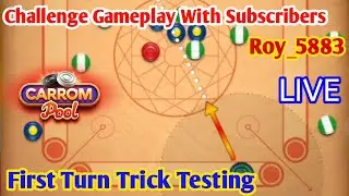 Carrom Pool Roy Live Trick Shots Gaming