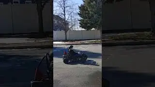 Silas Last Run In Electric Go Bowen Go Kart. Predator 224 inbound.