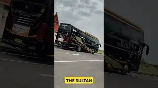 Bus pariwisata asal semarang THE SULTAN. #autob&uacute;s #automobile #transfortasi #buspariwisata