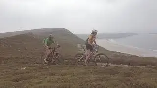 GMTBIKING riding the pro Gower tour