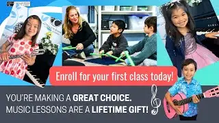 Music Classes for Preschools, Children, Kids in San Mateo at the Myriad Music School  07.25