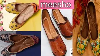 Meesho Footwear Haul|Meesho Designer JUTTIS Haul| Meesho Footwear Collections |Meesho Haul🌸👁️