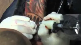 Joshua Hibbard Ink Master - Geisha Hand Tattoo Time-lapse