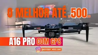 Drone Filé A16 PRO Câmera top com GPS | O melhor até R$500