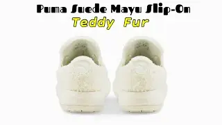 Puma Suede Mayu Slip-On Teddy FUR UPPER