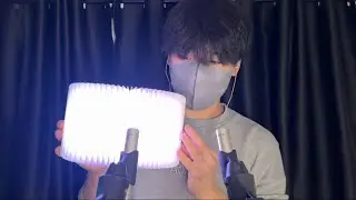 【ASMR】Harmony of light and hand movements... A night of deep healing 💤😪