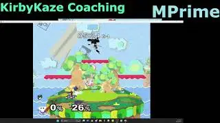 KirbyKaze Coaching with MPrime - Marth General: Sharking with Uair and Catching Overcorrections