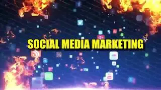Social Media Marketing Background Loop