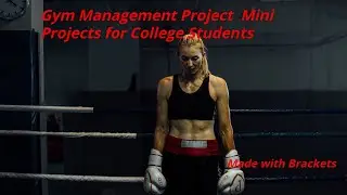 Gym Website Project || HTML CSS || MINI PROJECTS FOR COLLEGE STUDENTS|| MADE IN BRACKETS