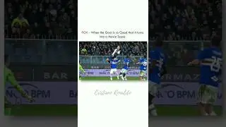CR7 Epic Header | #ronaldo #cr7 #shorts #football
