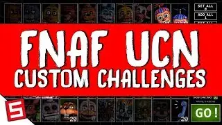 Lefty's Uprising Challenge - FNAF Ultimate Custom Night - FNAF UCN Custom Challenges (Part 3)