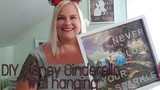 DIY Disney Wall Cinderella hanging