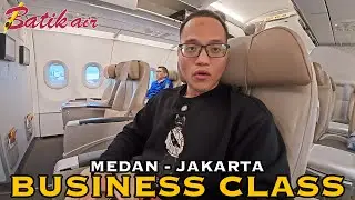 BATIK AIR BUSINESS CLASS Medan Ke Jakarta Interview PILOT DI COCKPIT