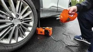 Тест электрического домкрата VEVOR 5 тонн &mdash; подъём Hyundai Kona Electric и BMW iX3 M Sport.Часть -2
