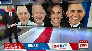 CNN's 2021 Election Night Coverage - 6pm to 9pm [No Commercials]