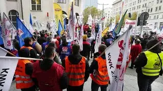Miners protest in Warsaw against Polish government&rsquo;s plans to phase out coal production