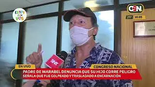 Padre de Bruno Marabel denuncia que su hijo corre peligro en el penal de Itapúa