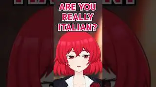 Is this Vtuber REALLY Italian? #shorts #shortsfeed #vtuber